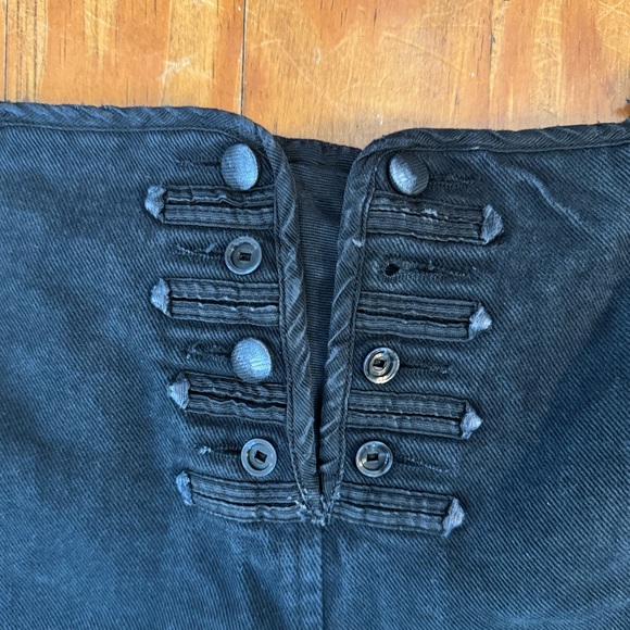 Black Cropped Chloe Jeans - Picture 4 of 5